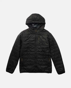 Black Salty Crew Barrier Jacket | 60NYCAHTF