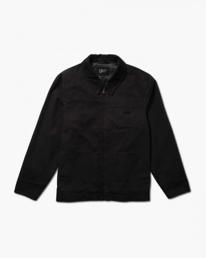 Black Salty Crew Captain Jacket | 80TJUFVYR