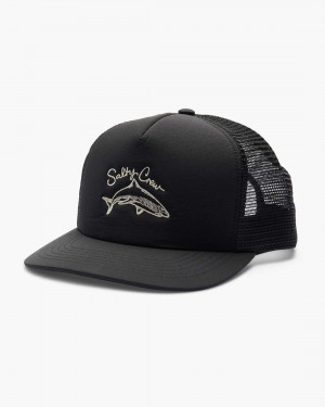 Black Salty Crew Catch Of The Day Trucker | 43EYSAQCO