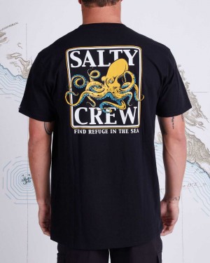 Black Salty Crew Ink Slinger Classic Tee | 78RCSVTYG