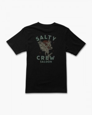 Black Salty Crew Saloon Tee | 20DBMCWET