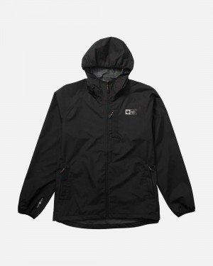 Black Salty Crew Stash Jacket | 70NOQIHLB