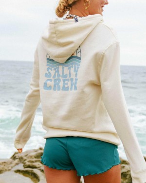 Bone Salty Crew Sundown Zip Hoody | 08VIXSFZB