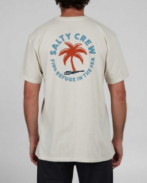 Bone Salty Crew Tropics Premium Tee | 31CHATNYV