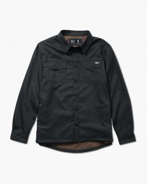 Charcoal Salty Crew Fathom Tech Shacket | 38JIDHQWS