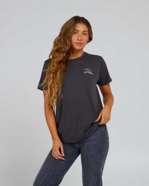 Charcoal Salty Crew Love Bite Boyfriend Tee | 62SFXAUTG