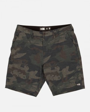 Drifter 2 Camo Boys Hybrid Walkshorts Salty Crew Drifter 2 Hybrid Short | 98ZPENCMR