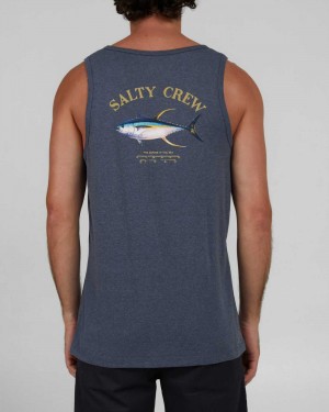 Excaliber Heather Salty Crew Ahi Mount Tank | 20RQUIKVY