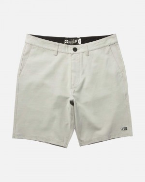 Light Grey Salty Crew Drifter 19" Hybrid Short | 21PXIEGAJ