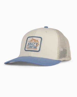 Natural Salty Crew Hook Up Twill Retro Hat | 83IXLSMYZ