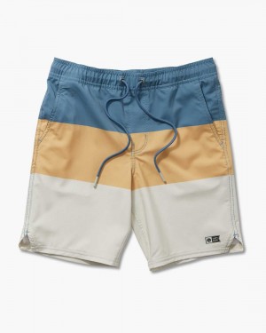 Natural Salty Crew Wayfinder Elastic Boardshort | 75FZWYKLD