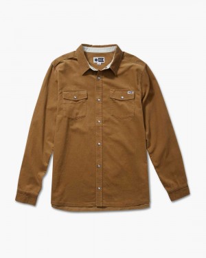 Straw Salty Crew Boondocks Corduroy L/S | 21AENVMTW