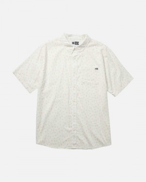 White Salty Crew Coastal S/S Woven | 96REPHBZQ