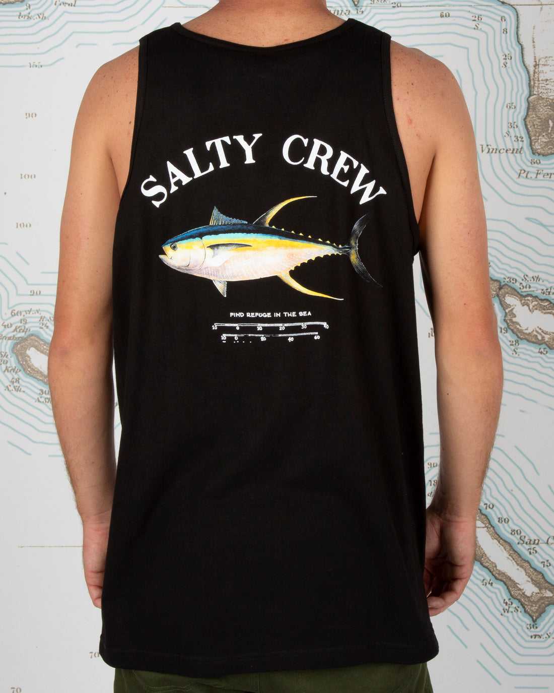 Ahi Mount Black Tank Salty Crew Ahi Mount Tank | 43QYUVRWE