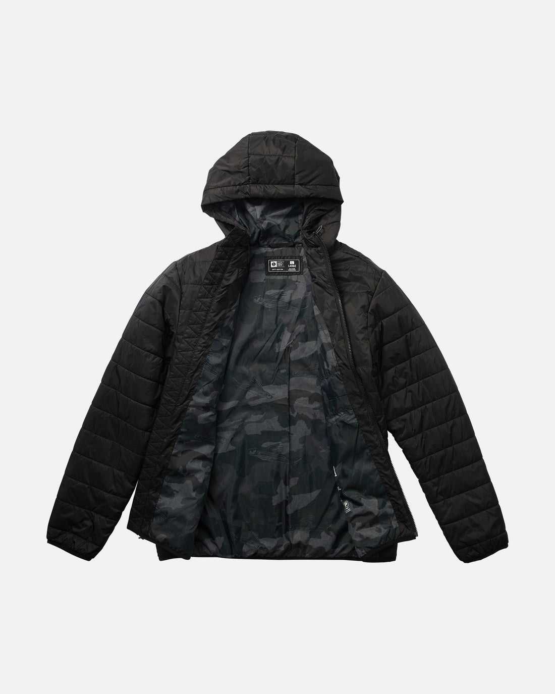 Black Salty Crew Barrier Jacket | 60NYCAHTF