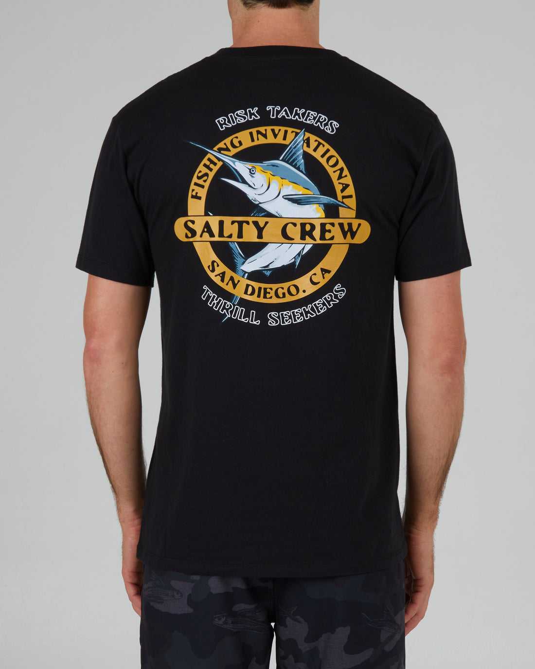 Black Salty Crew Interclub Premium Tee | 31IQFPOTS