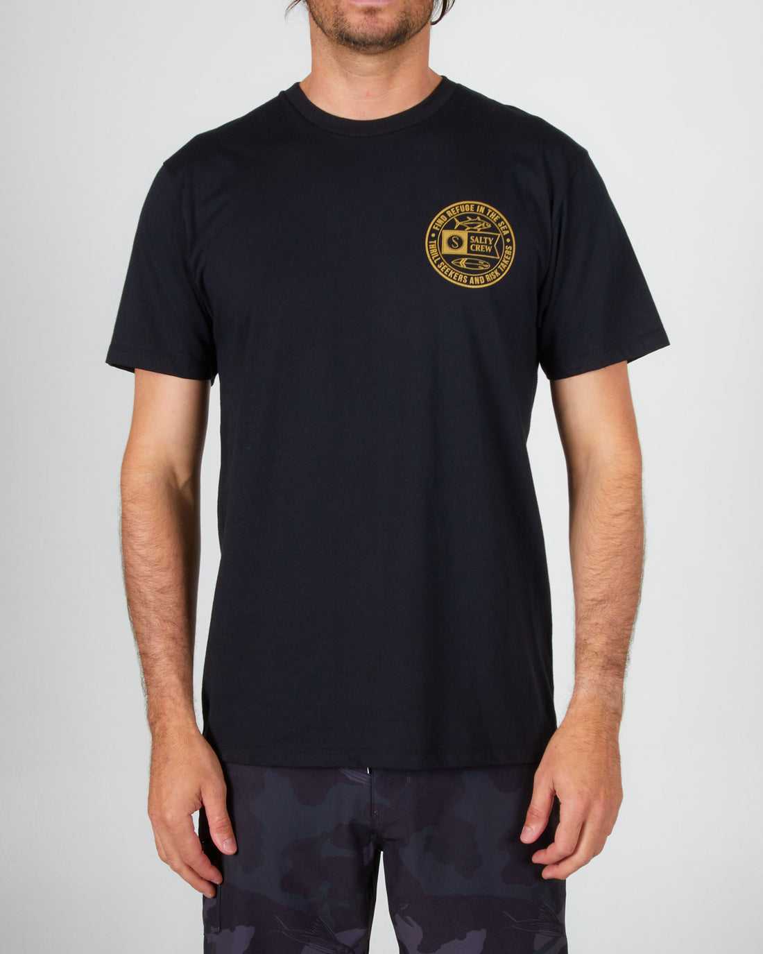 Black Salty Crew Legends Premium Tee | 28LEWATQB