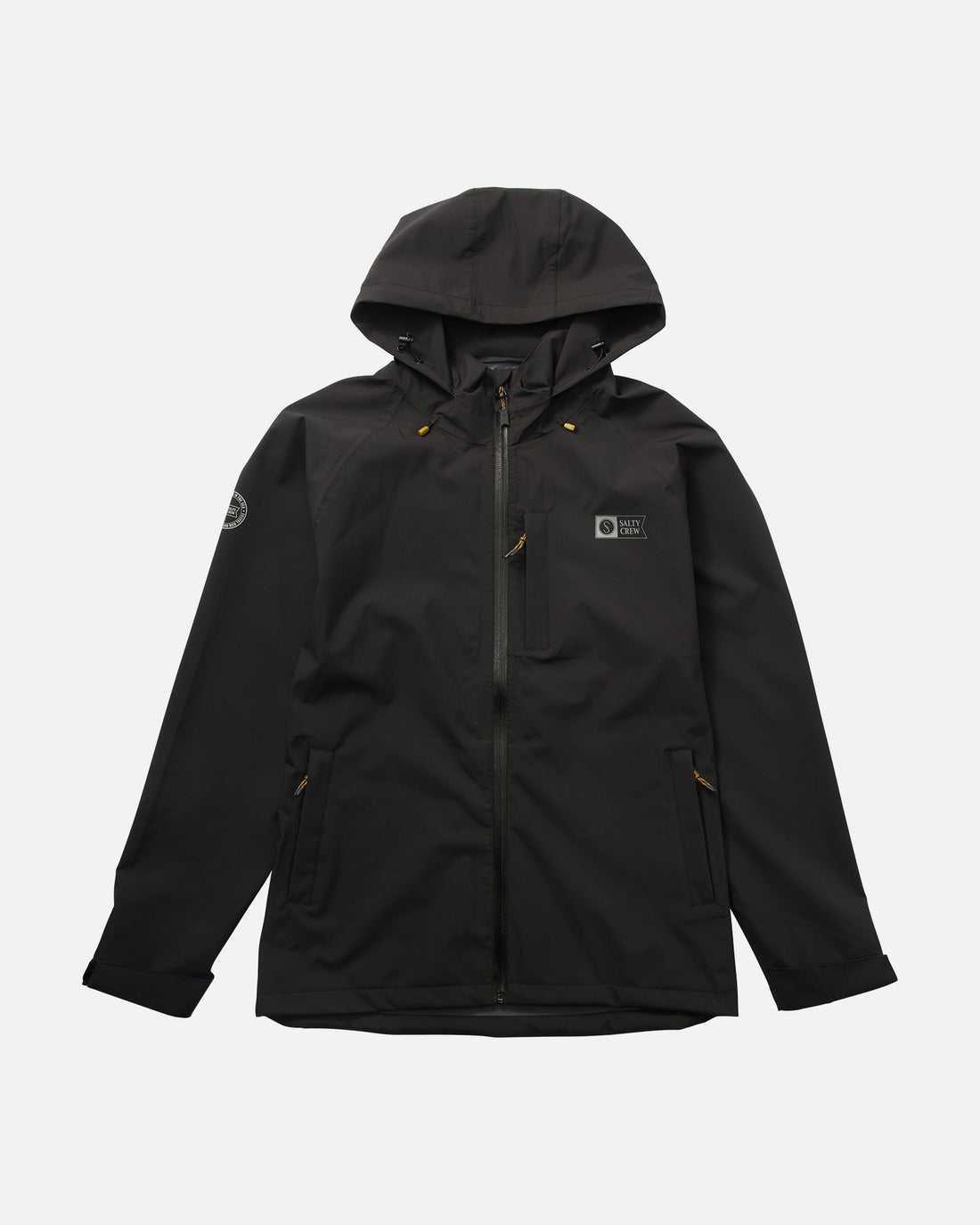 Black Salty Crew Long Range Jacket | 23OFWLJUY