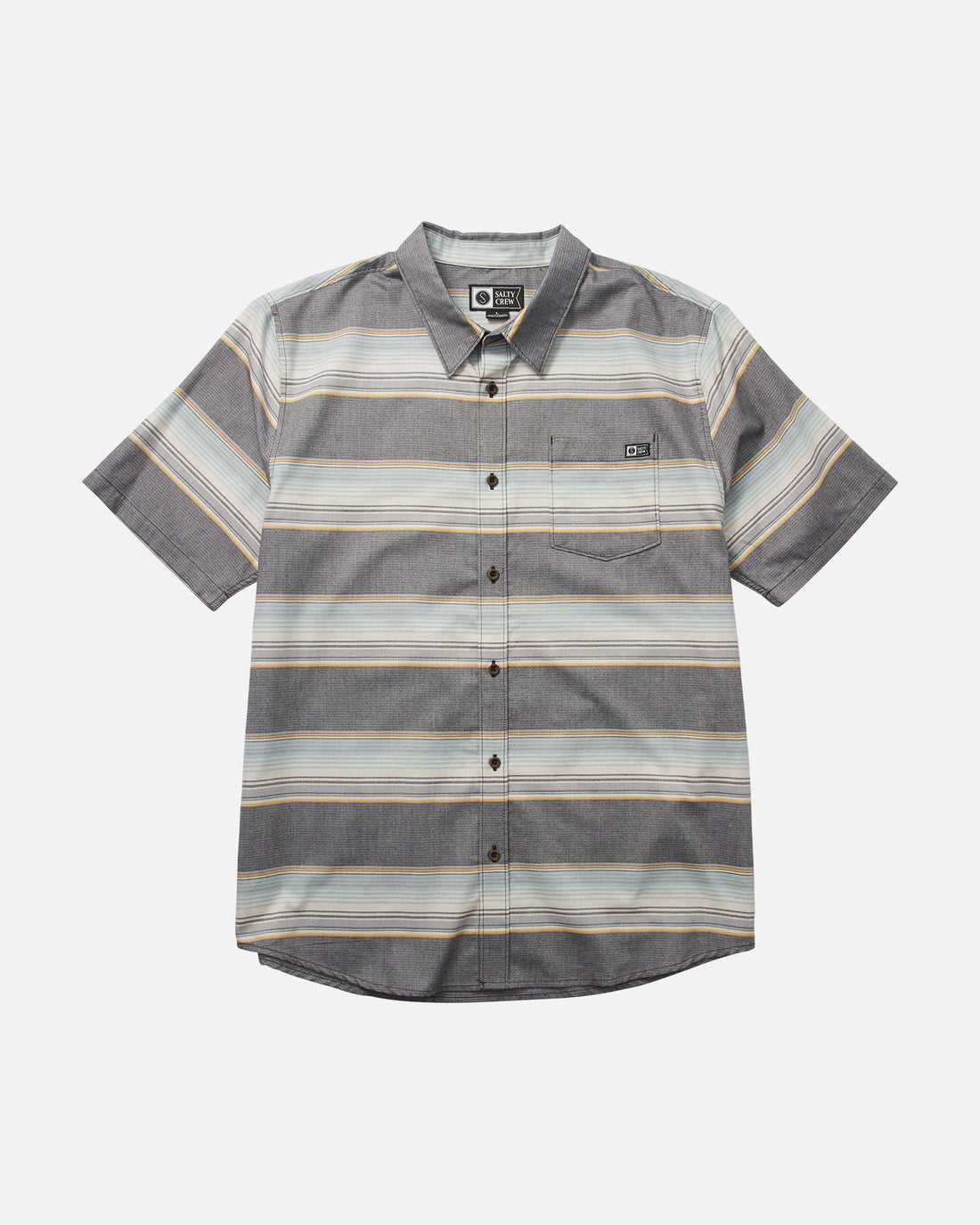 Black Salty Crew Puerto S/S Woven | 63ZIAPJKO