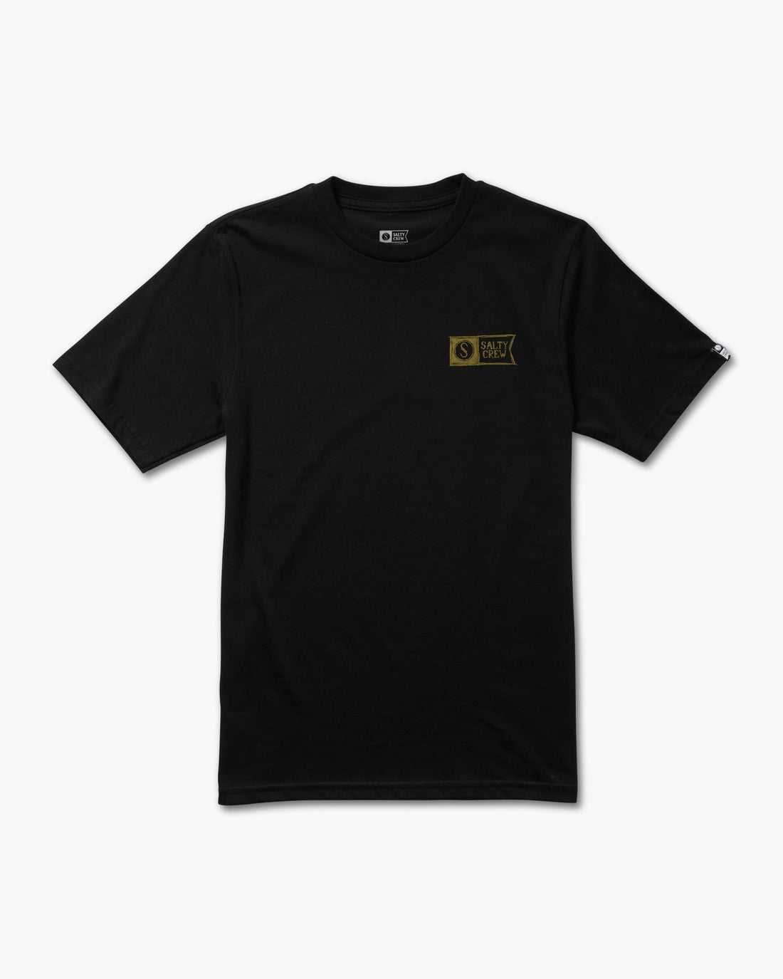 Black Salty Crew Sketchy Alpha Premium Tee | 21UEOKBHS