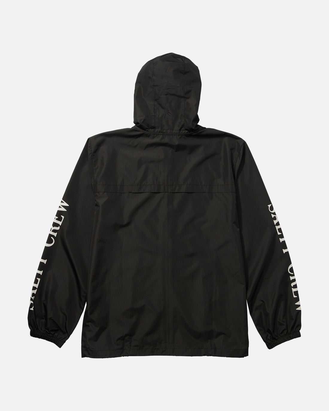 Black Salty Crew Surface Windbreaker | 57TLCDSJG