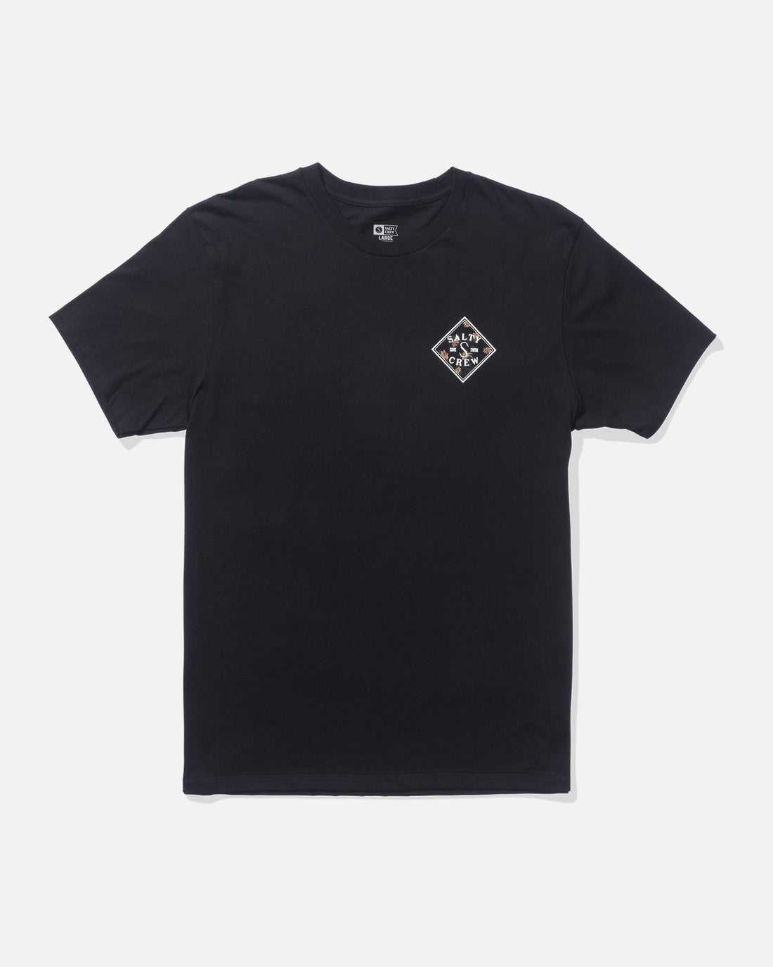 Black Salty Crew Tippet Fill Premium Tee | 84IVQJNTX