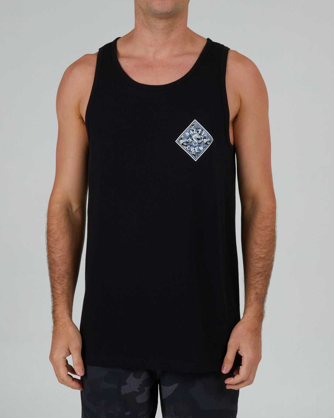 Black Salty Crew Tippet Tropics Tank | 68UTXKIZC