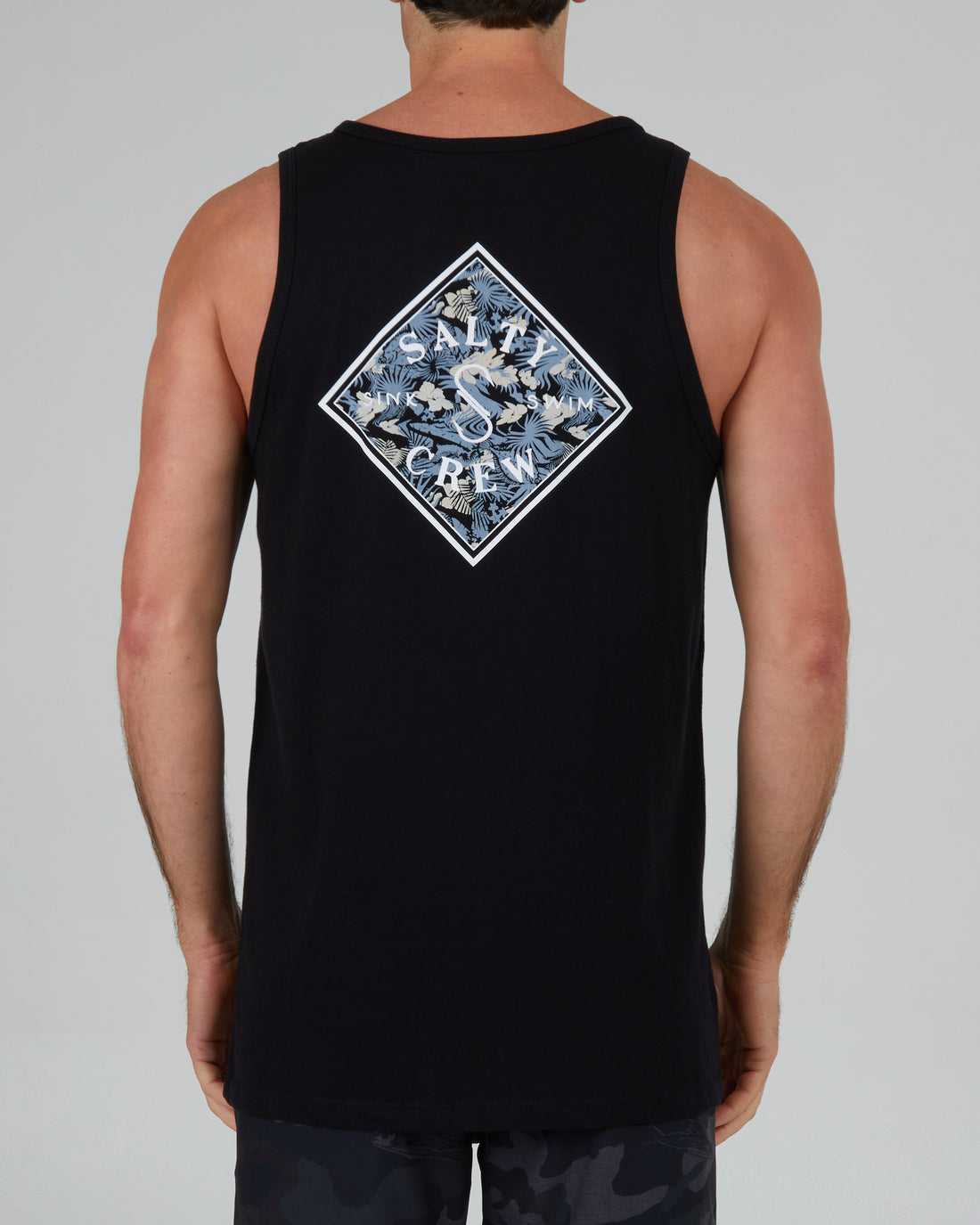 Black Salty Crew Tippet Tropics Tank | 68UTXKIZC