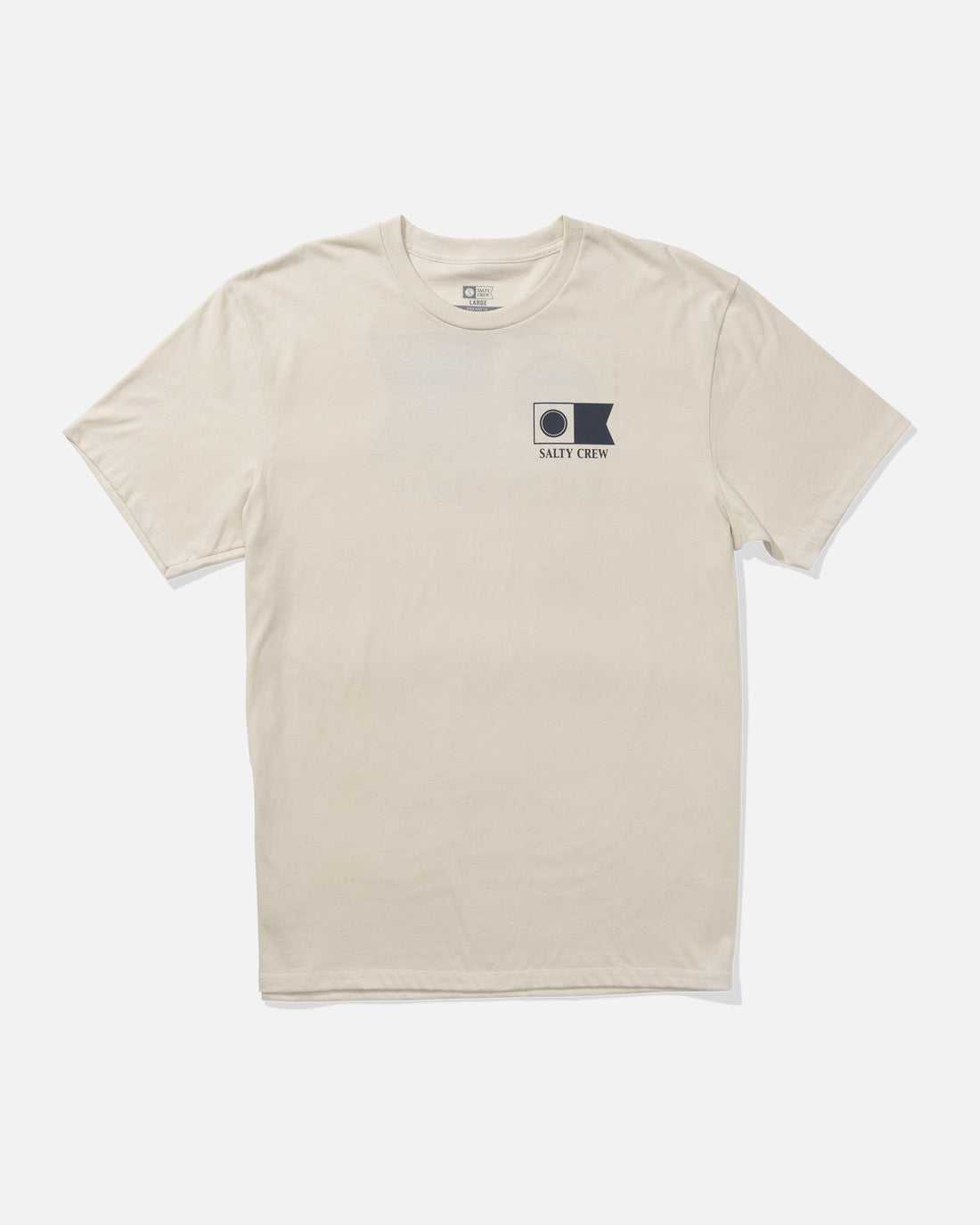 Bone Salty Crew Flagship Fill Premium Tee | 08SZFGBCJ