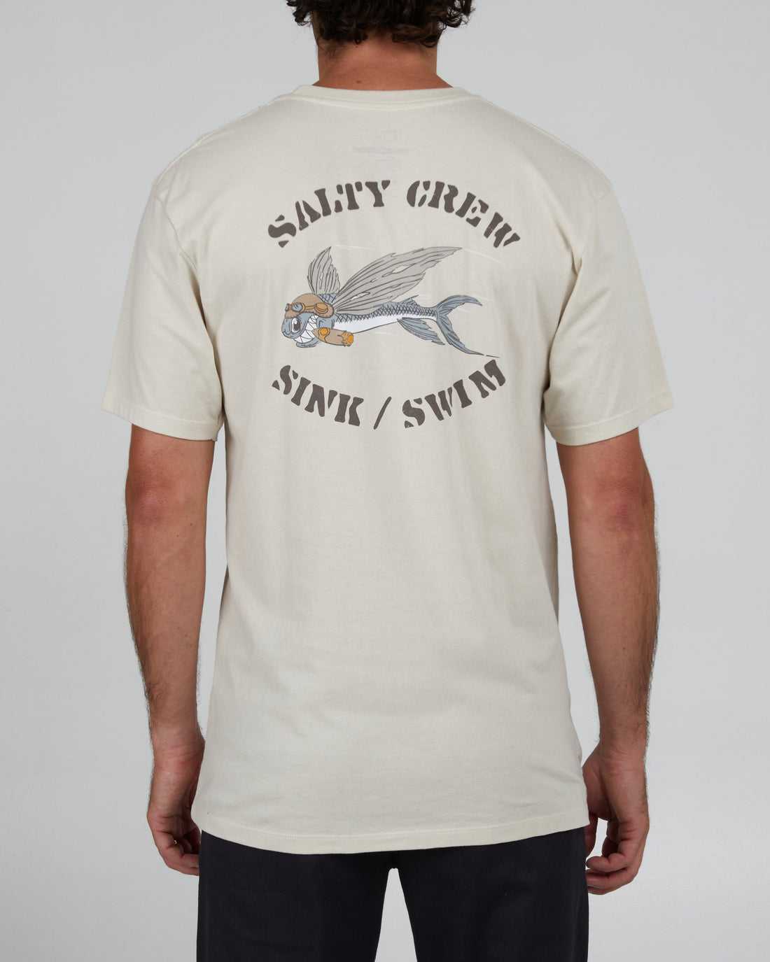 Bone Salty Crew Kamikaze Premium Tee | 98ELIKDJF