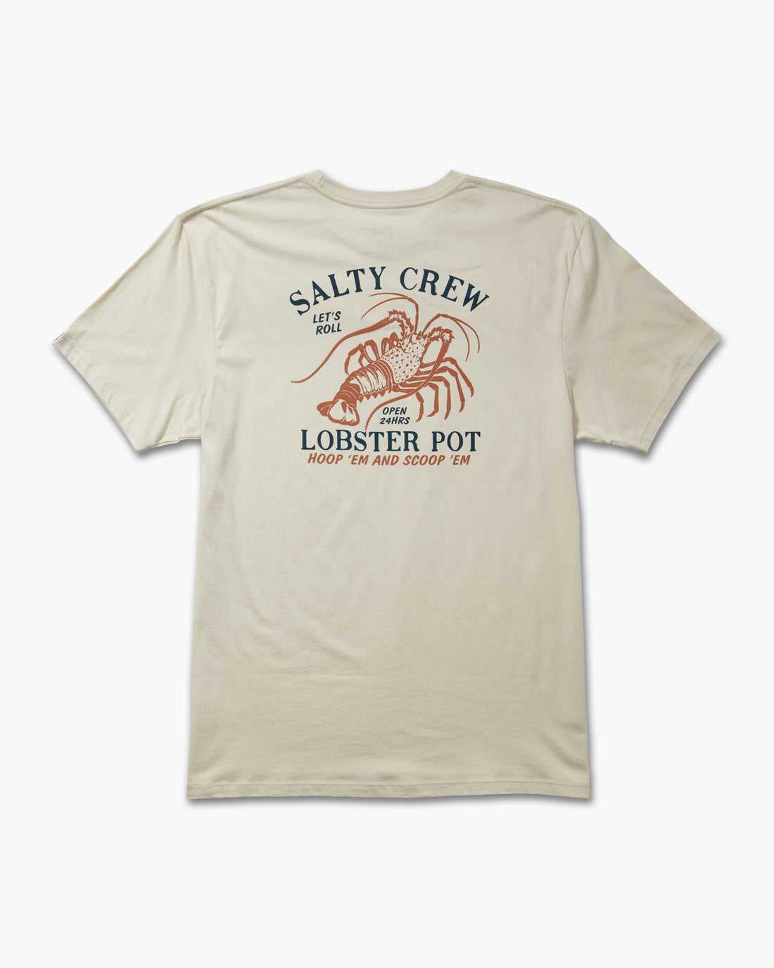 Bone Salty Crew Lobster Pot Premium Tee | 98VGRMSFH