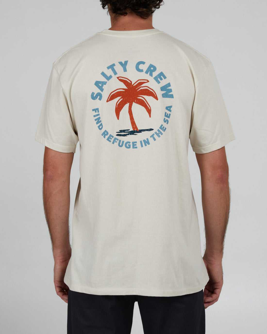 Bone Salty Crew Tropics Premium Tee | 31CHATNYV