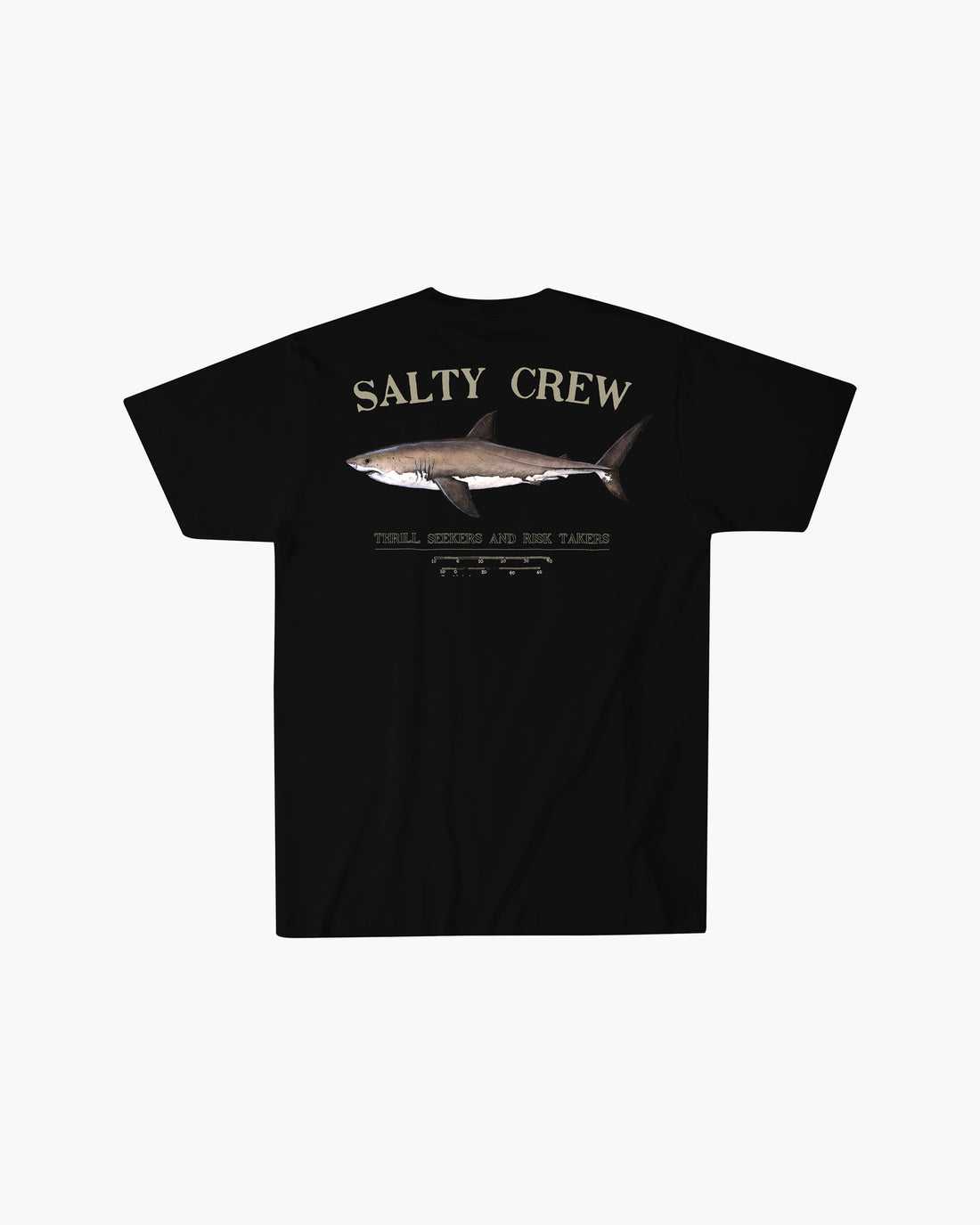 Bruce S/S Black Tee Salty Crew Bruce Premium Tee | 52RHIYVGA