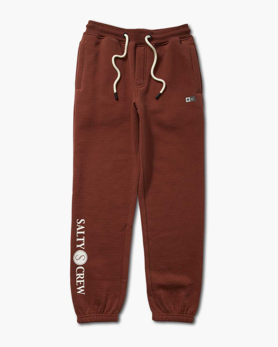 Burgundy Salty Crew Dockside Sweatpant | 85CRVDXJM