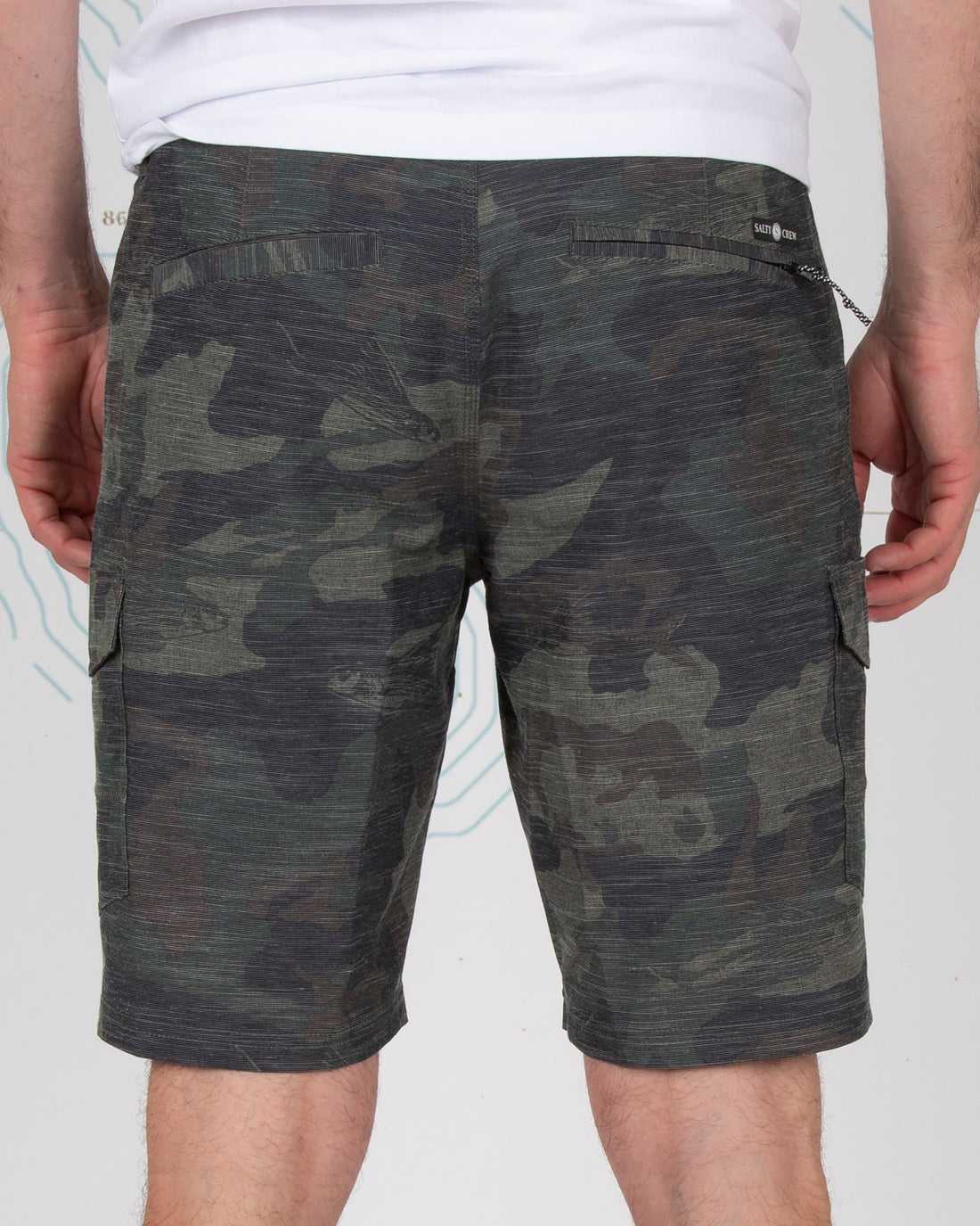 Camo Salty Crew Drifter 2 Cargo Hybrid Short | 67NTZWIJF