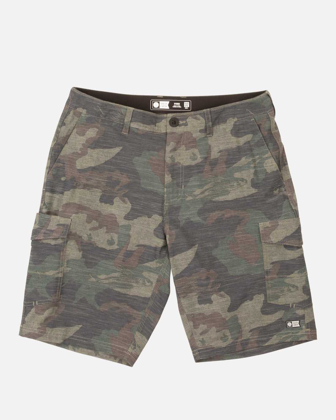 Camo Salty Crew Drifter 2 Cargo Hybrid Short | 67NTZWIJF