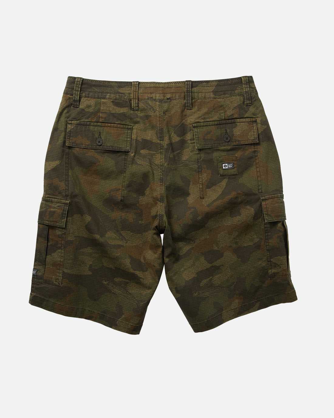 Camo Salty Crew Trooper Ripstop Cargo Short | 48VXBQCRF