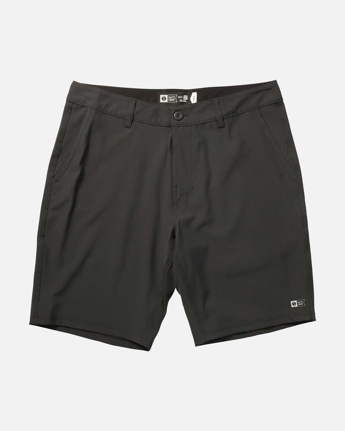 Charcoal Salty Crew Lowtide Hybrid Short | 61XQREFCH