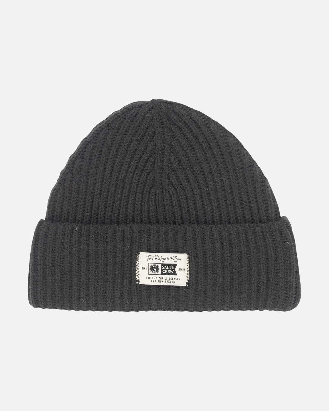 Charcoal Salty Crew Seascape Beanie | 49OXDIQPF