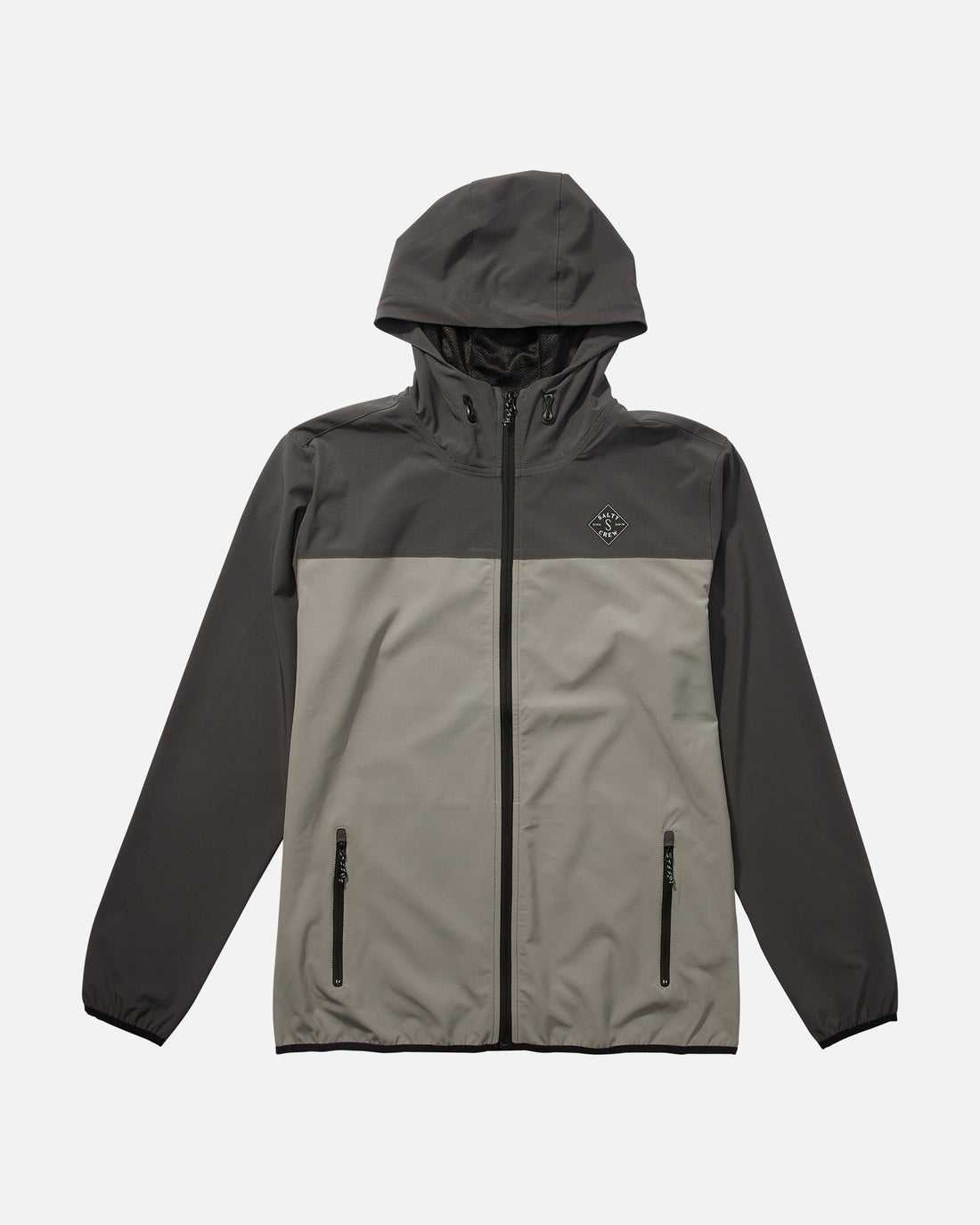 Charcoal Salty Crew Stowaway Jacket | 59NVQEHUZ