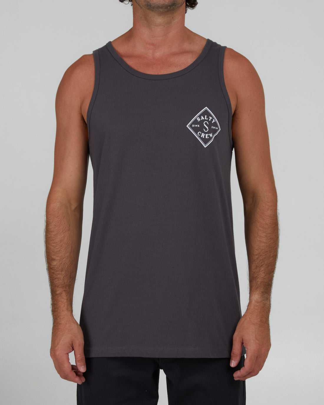 Charcoal Salty Crew Tippet Tank | 31FYOIPDR