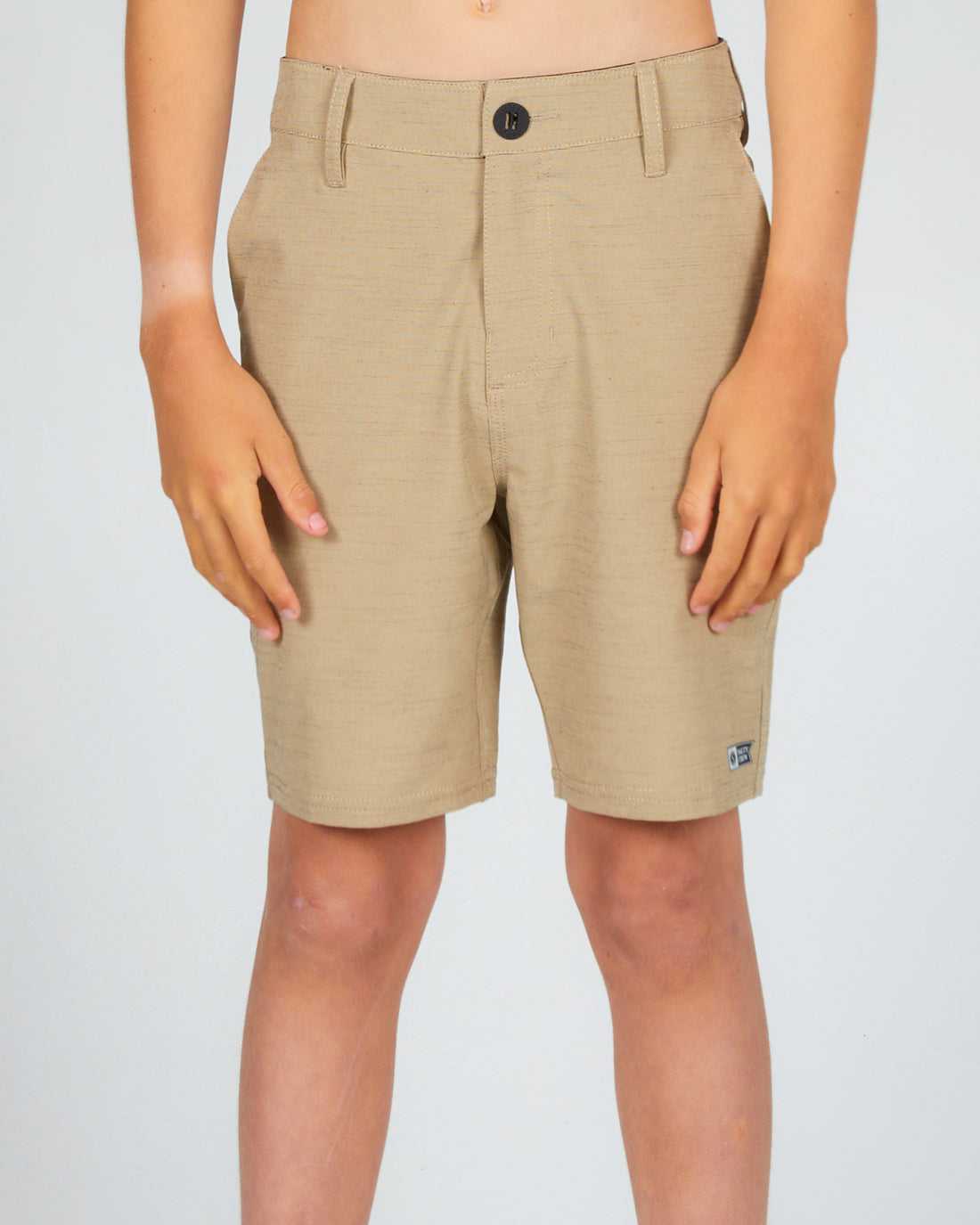 Drifter 2 Khaki Boys Hybrid Walkshorts Salty Crew Drifter 2 Hybrid Short | 83JQPWFYE