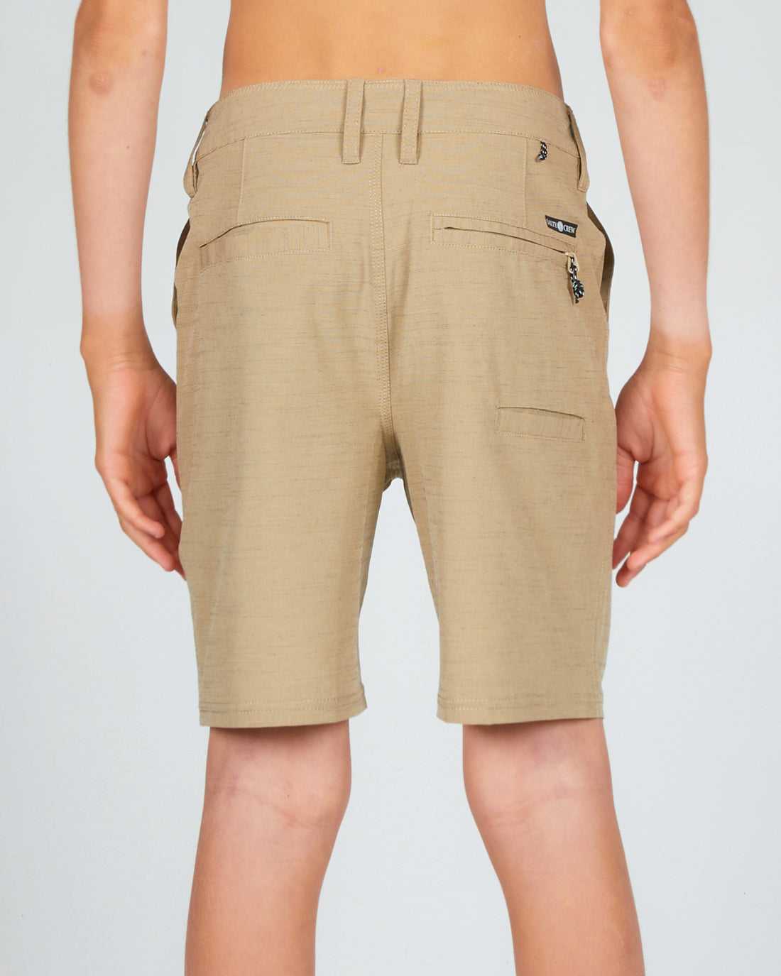 Drifter 2 Khaki Boys Hybrid Walkshorts Salty Crew Drifter 2 Hybrid Short | 83JQPWFYE