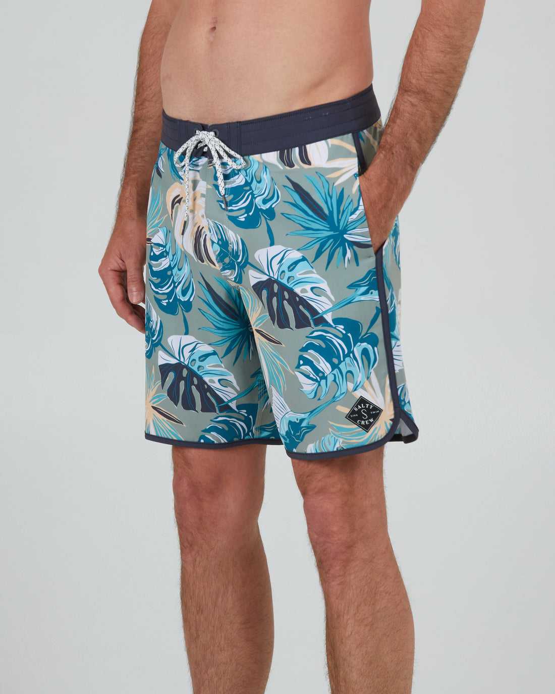 Dusty Sage Salty Crew Breaker Boardshort | 62NZGDCFB