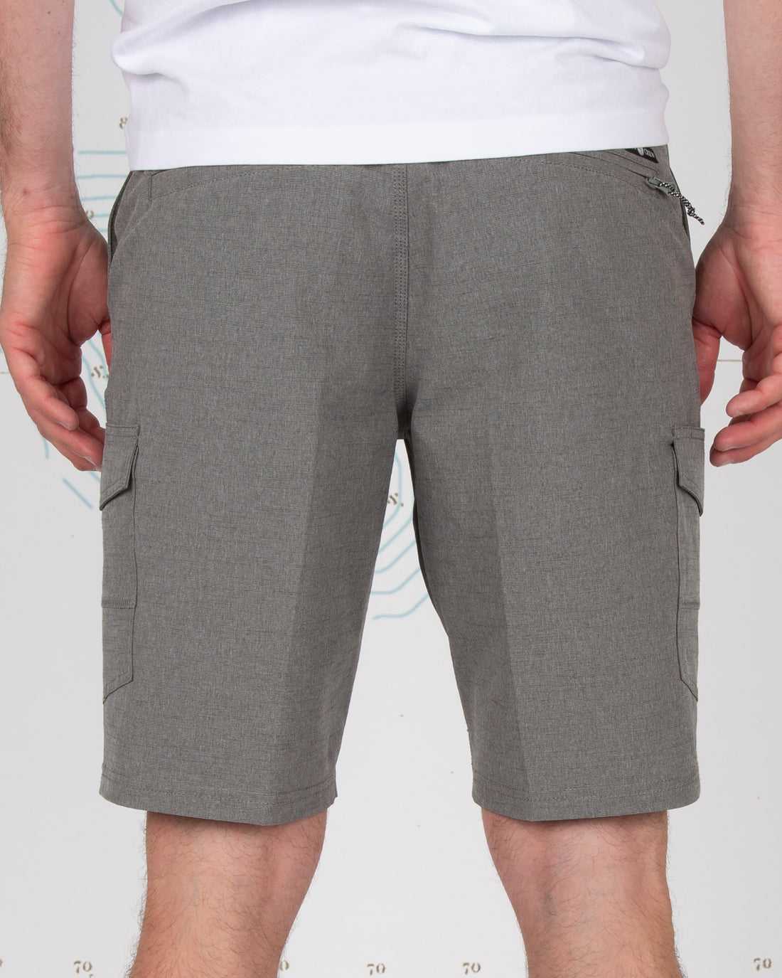 Gray Salty Crew Drifter 2 Cargo Hybrid Short | 69MPROLQG