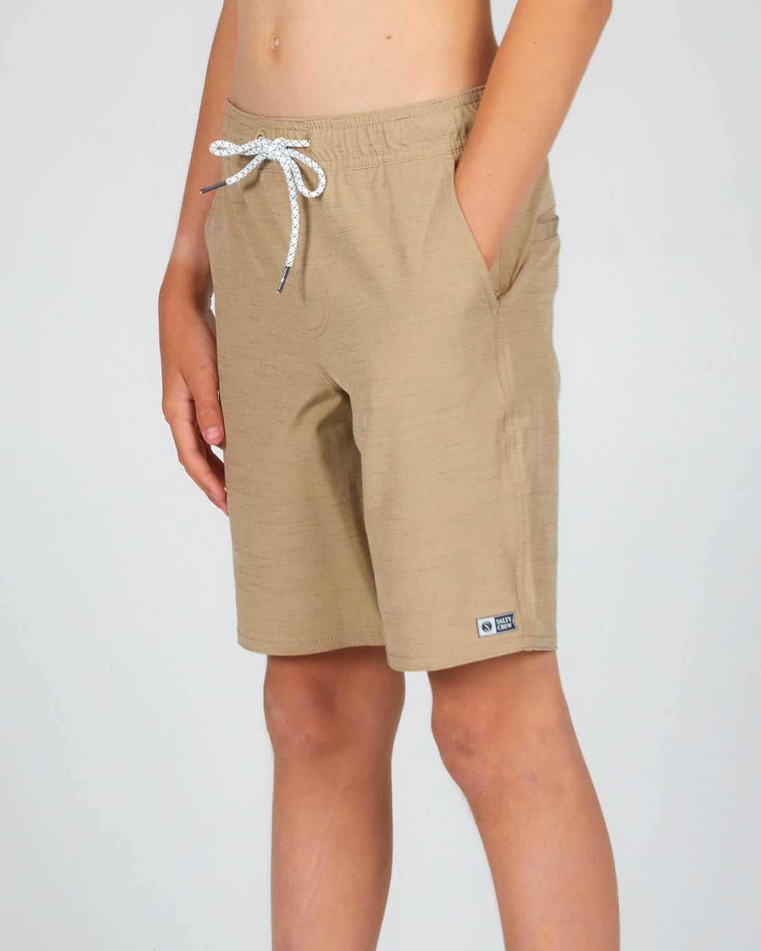 Khaki Salty Crew Drifter 2 Hybrid Elastic Short | 74RANFPQJ