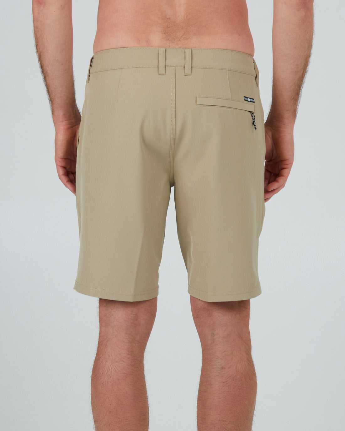 Khaki Salty Crew Lowtide Hybrid Short | 97KCLMDPJ