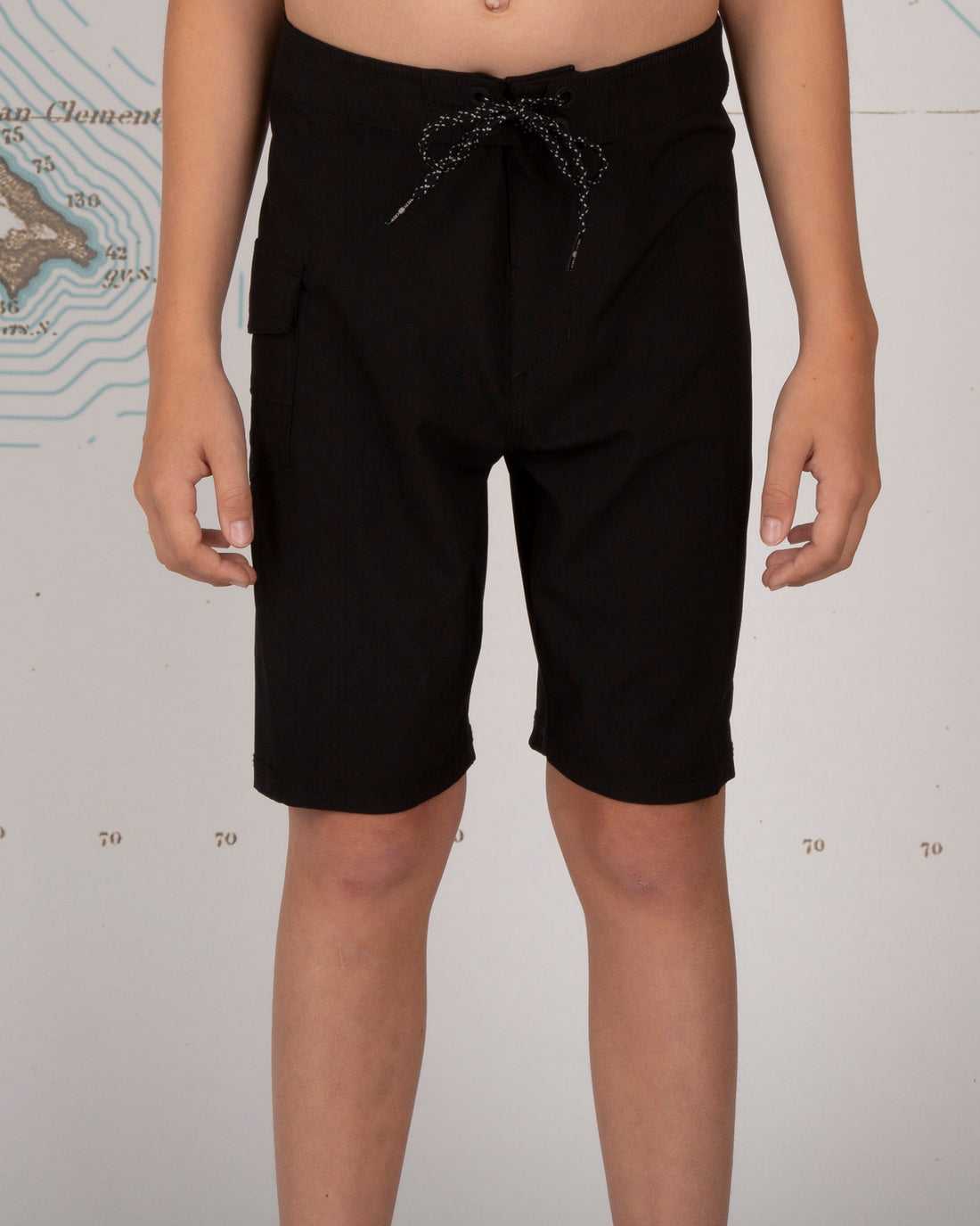 Lowtide Black Boys Boardshorts Salty Crew Lowtide Boardshort | 18FWZGAOI