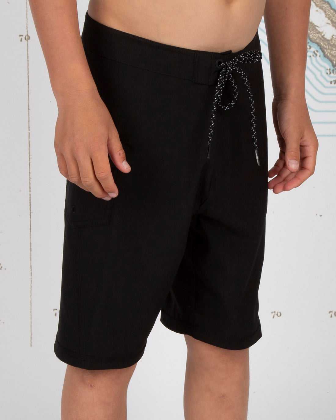 Lowtide Black Boys Boardshorts Salty Crew Lowtide Boardshort | 18FWZGAOI