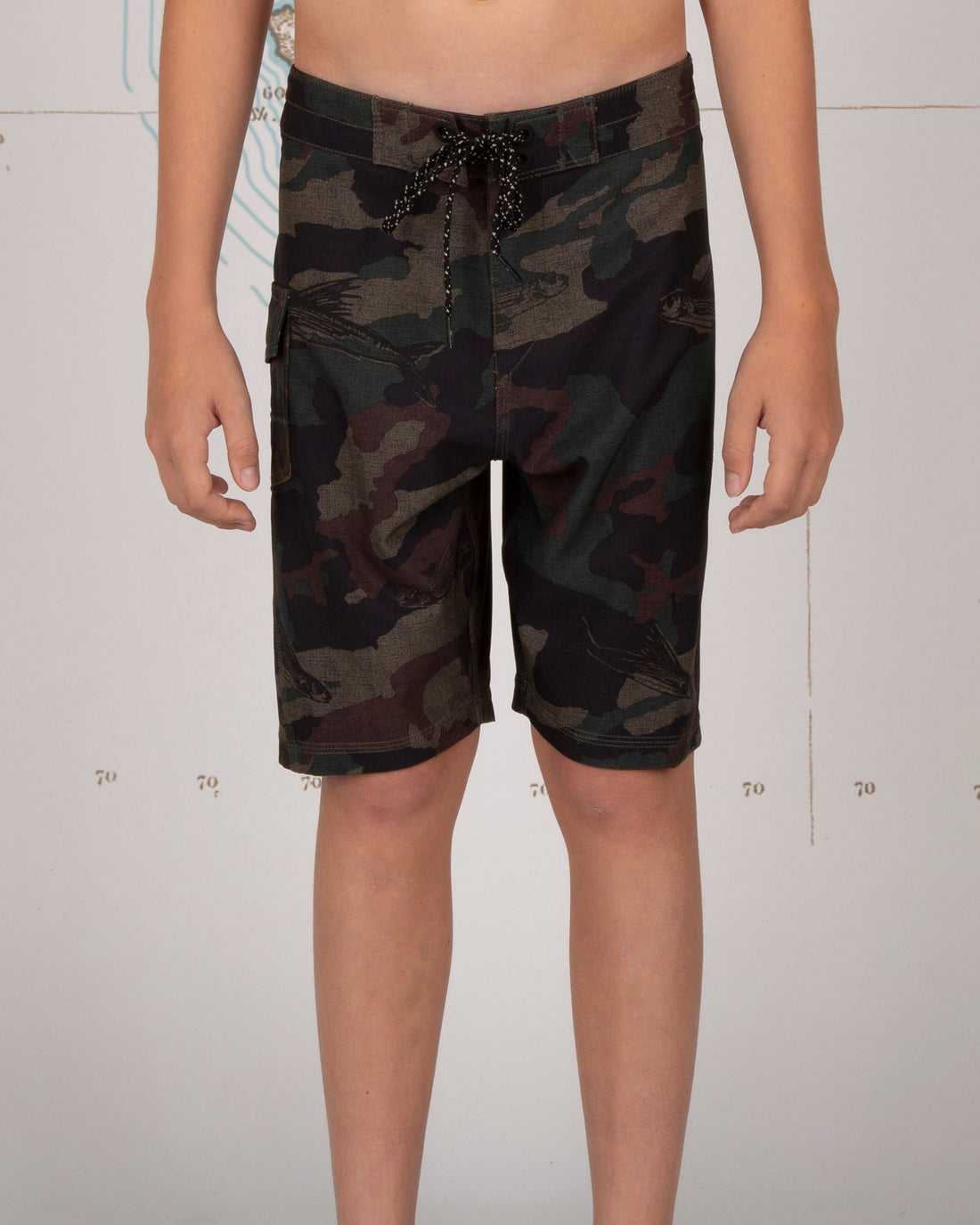 Lowtide Camo Boys Boardshorts Salty Crew Lowtide Boardshort | 36WMRNPVB